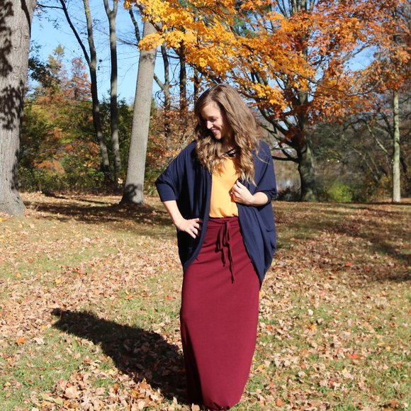 Zenana Outfitters Sweaters - Zenana Premium Navy Blue Cardigan